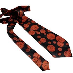 Beverly Hills Polo Club Basketball‎ II Novelty Sports Men's Neck Tie